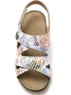 Sandales extra larges ouverture totale