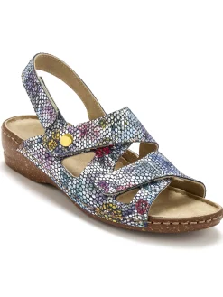 Sandales extra larges ouverture totale