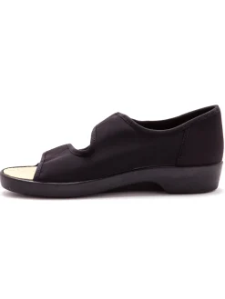 Sandales grande largeur maille extensibl