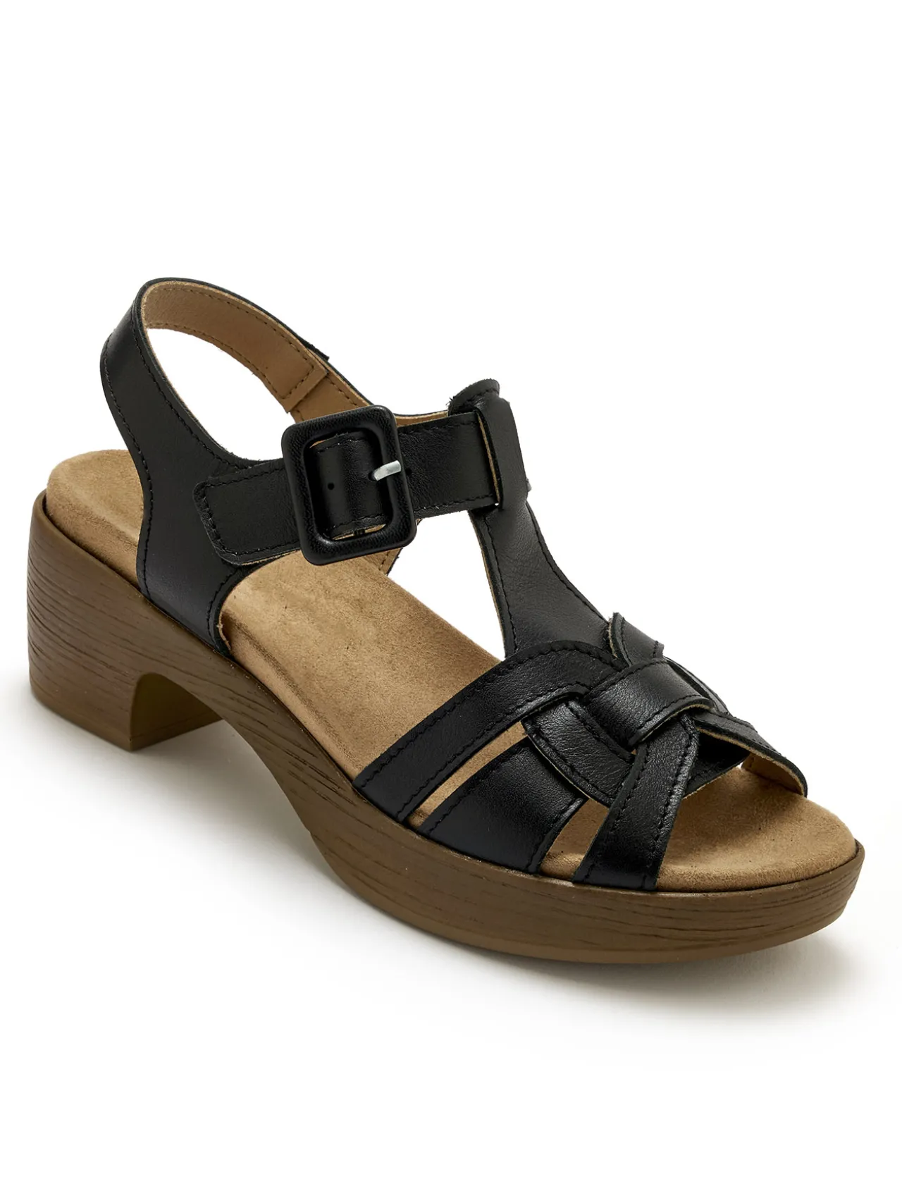 Sandales hautes scratch boucle fantaisie