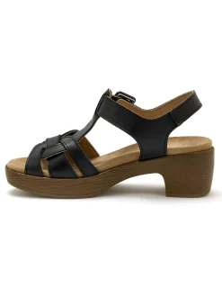 Sandales hautes scratch boucle fantaisie