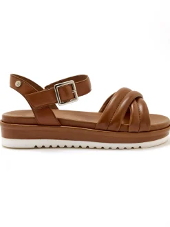 Sandales matelassées à aérosemelle