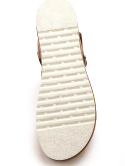 Sandales matelassées à aérosemelle