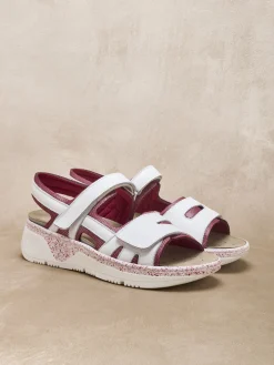 Sandales ouverture totale par scratchs