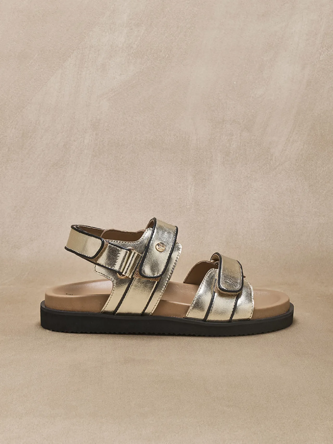 Sandales ouverture totale par scratchs