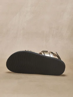 Sandales ouverture totale par scratchs