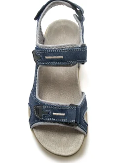 Sandales ouverture totale par scratchs