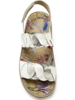 Sandales ouverture totale par scratchs