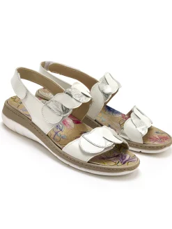 Sandales ouverture totale par scratchs