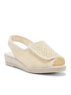 Sandales pantoufles ouverture totale