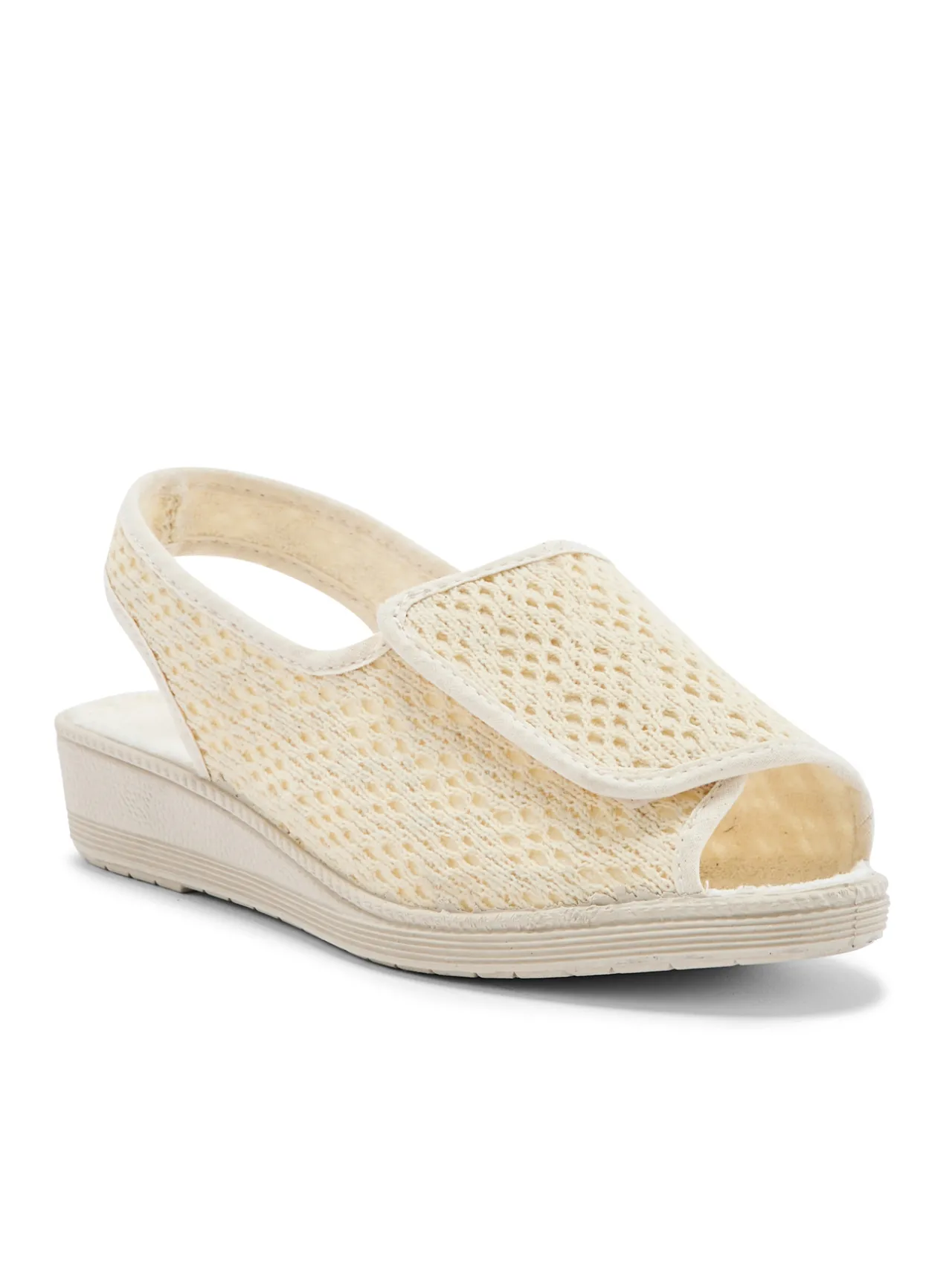 Sandales pantoufles ouverture totale