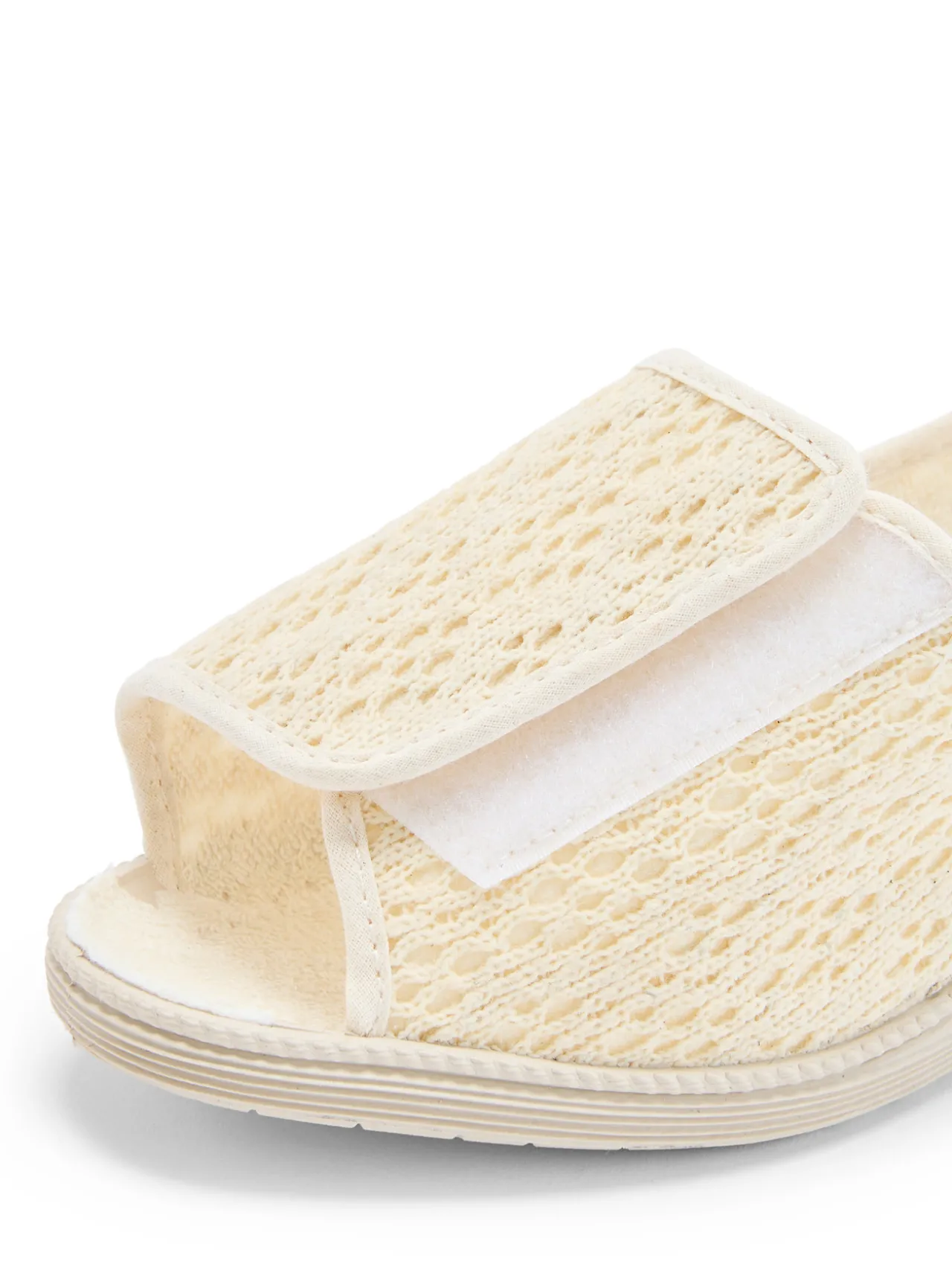 Sandales pantoufles ouverture totale