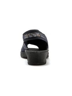 Sandales textile spécial hallux valgus