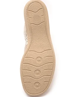 Sandales textile spécial hallux valgus