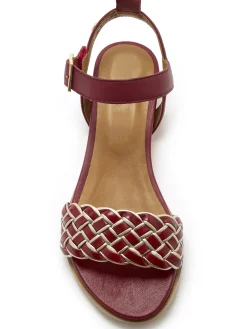 Sandales tressées à aérosemelle®