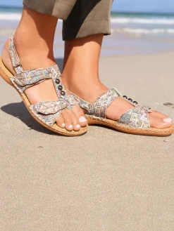 Sandales ultra souples en cuir