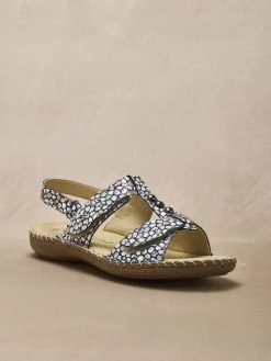 Sandales ultra souples en cuir