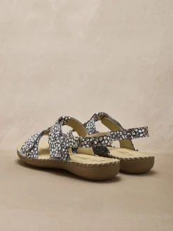 Sandales ultra souples en cuir