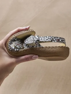 Sandales ultra souples en cuir