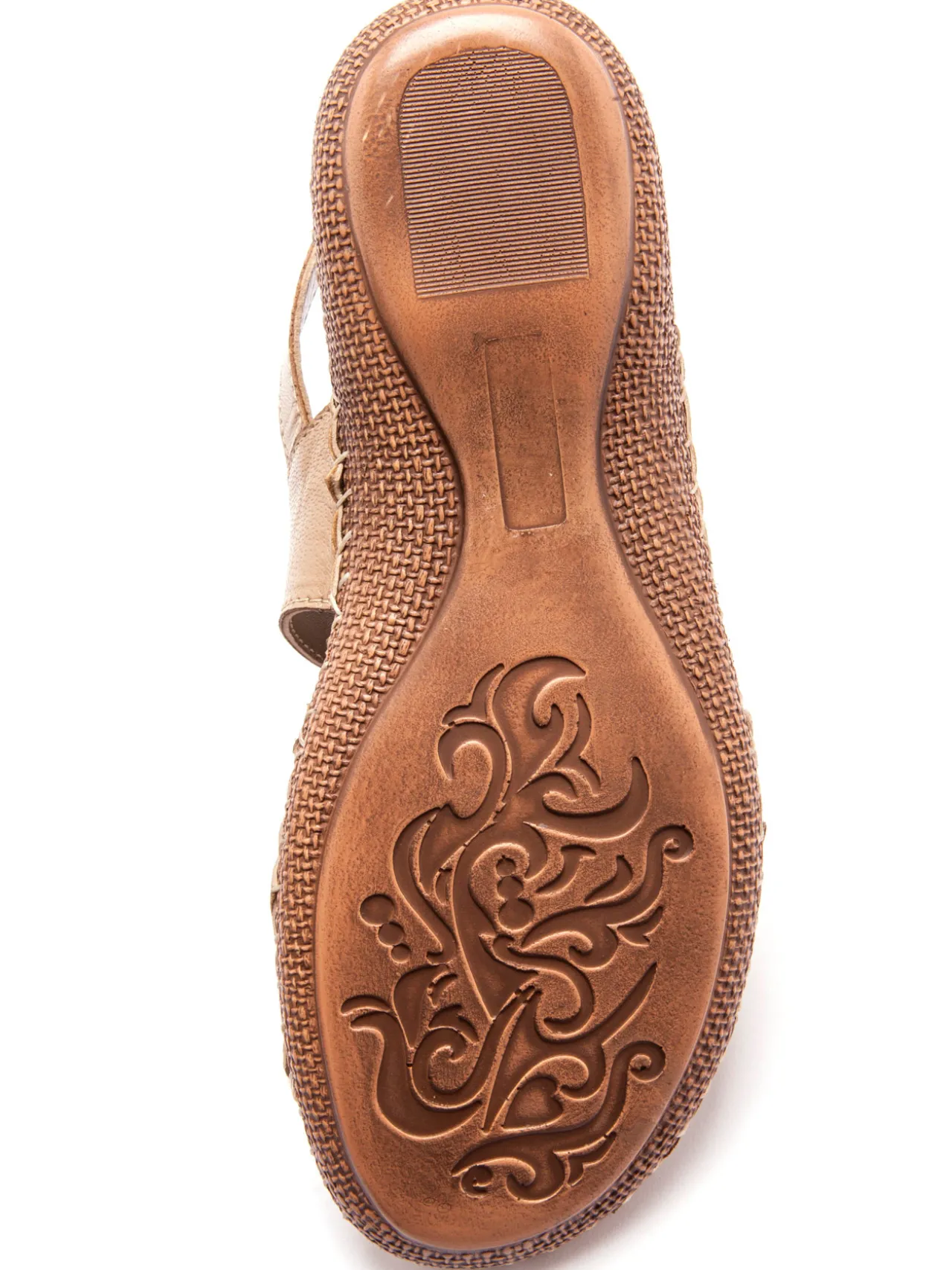 Sandales ultra souples en cuir