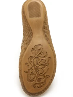 Sandales ultra souples en cuir