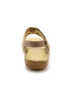 Sandales ultra souples en cuir