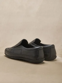 Sans-gêne cuir élastiqués