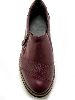 Sans-gêne cuir zippés et élastiqués