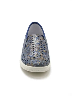 Sans-gêne en cuir perforés