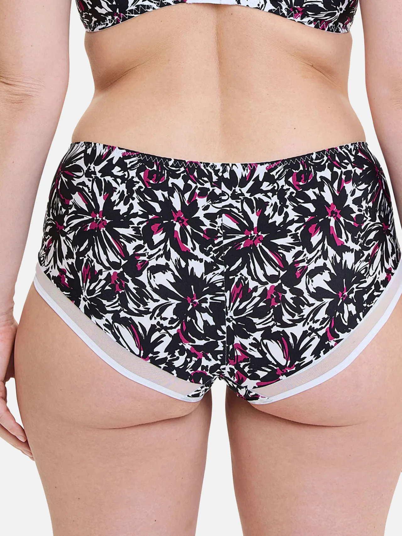 Shorty microfibre imprimée