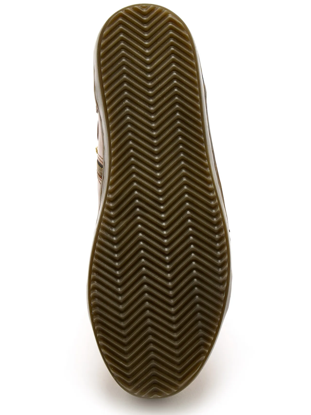 Sneakers montantes avec zip et lacets