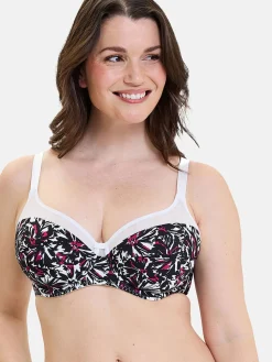 Soutien-gorge à armatures microfibre