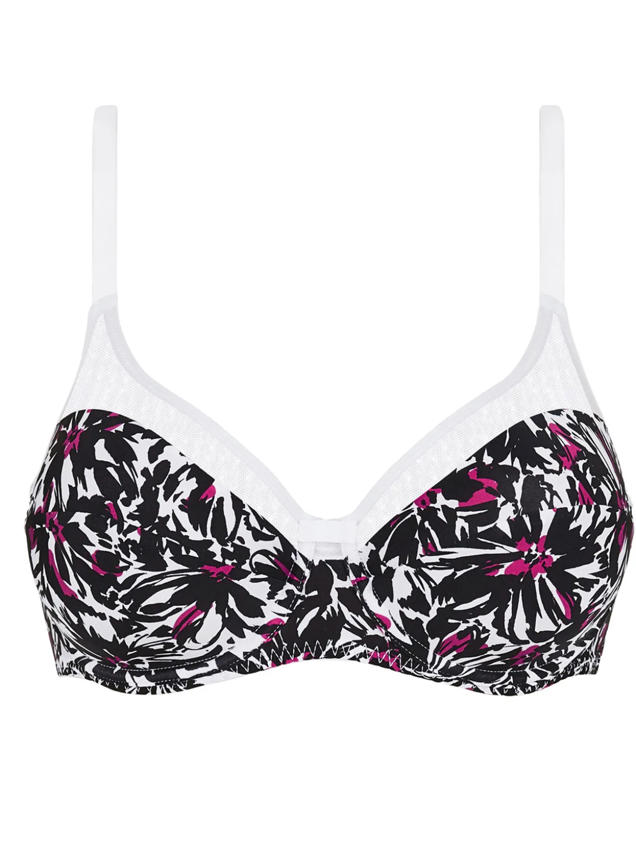 Soutien-gorge à armatures microfibre