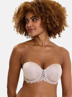 Soutien-gorge bandeau à armatures