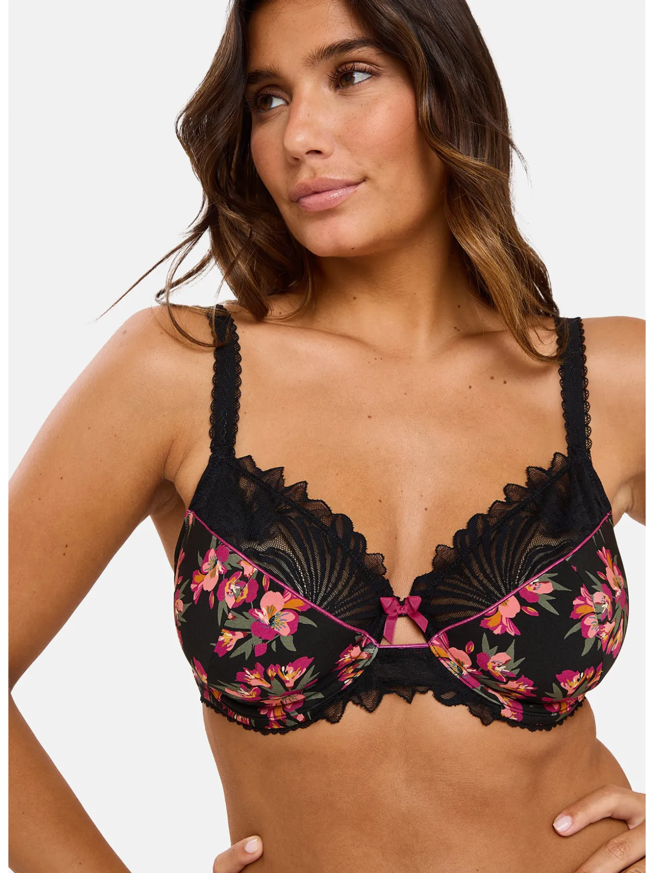 Soutien-gorge emboitant armatures Oriane