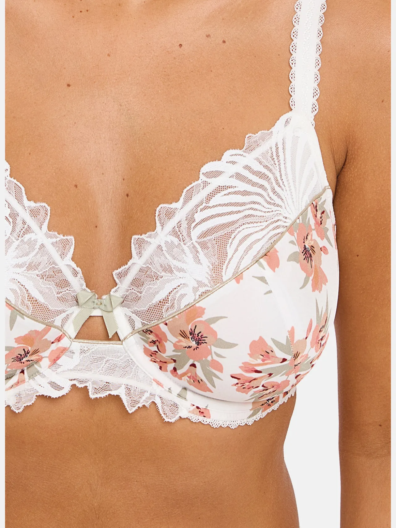 Soutien-gorge emboitant armatures Oriane