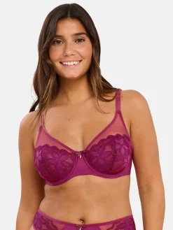 Soutien-gorge plongeant armatures Salomé