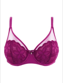 Soutien-gorge plongeant armatures Salomé