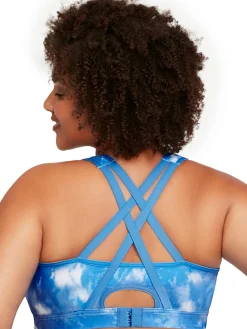 Soutien-gorge sport fermeture éclair