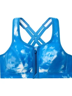 Soutien-gorge sport fermeture éclair