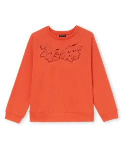 Sweat-shirt brodé en molleton