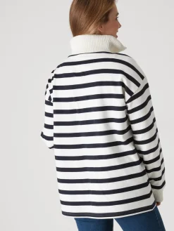 Sweat-shirt col camionneur