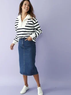 Sweat-shirt col camionneur