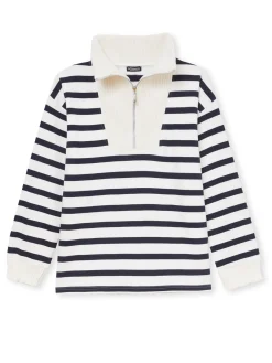 Sweat-shirt col camionneur