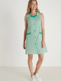 Tablier 3/4 sans manches tout boutonné