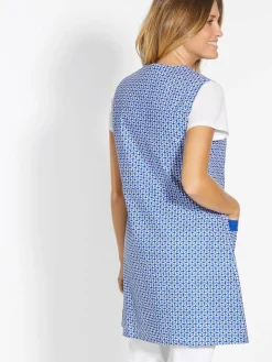 Tablier 3/4 sans manches tout boutonné