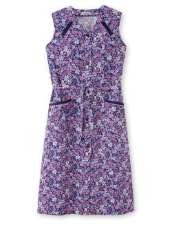 Tablier boutonné 50% coton