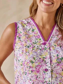 Tablier sans manches boutonné