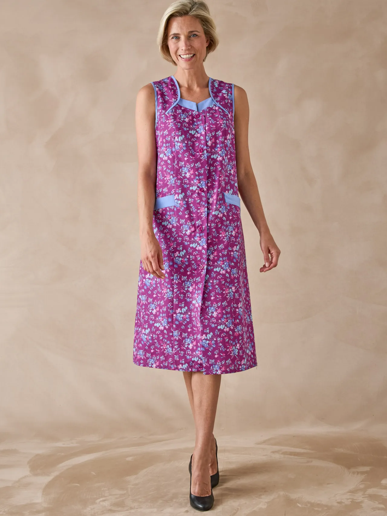 Tablier tout boutonné