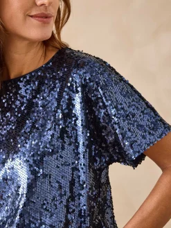 Tee-shirt à sequins